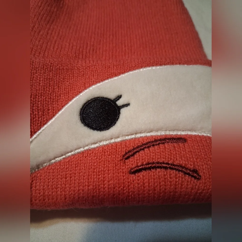 Squishmallows Fifi The Fox beanie Soft Winter Cap Hat Warm Holiday Whimsical